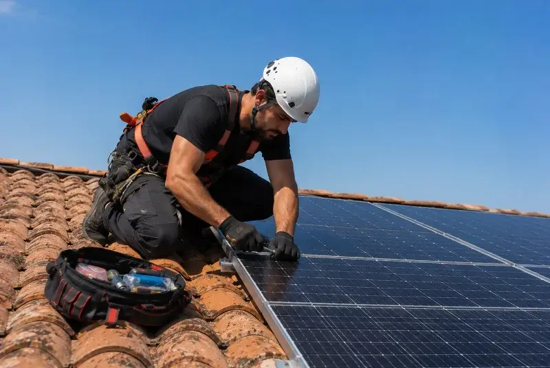 Maintenance et monitoring de panneaux solaires à Labarthe-Inard
