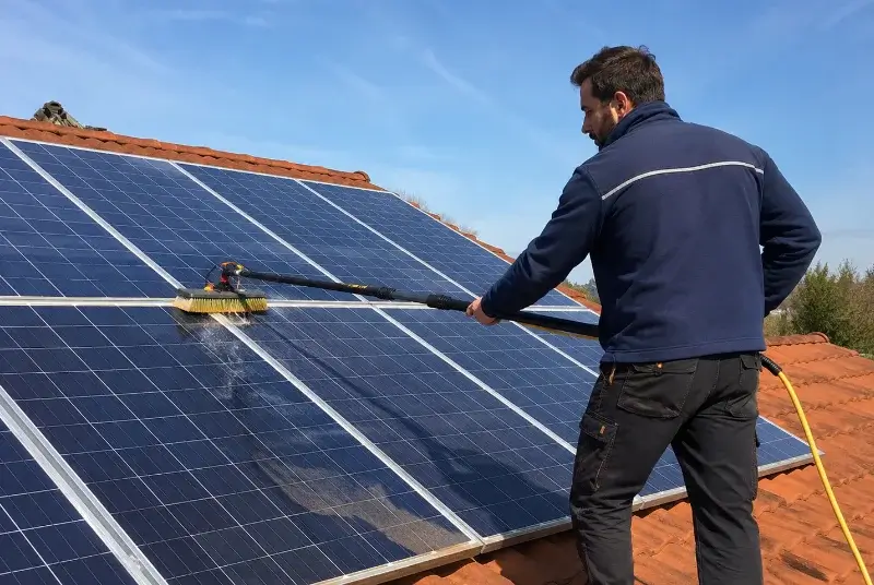 Nettoyage et entretien de panneaux solaires à Labarthe-Inard